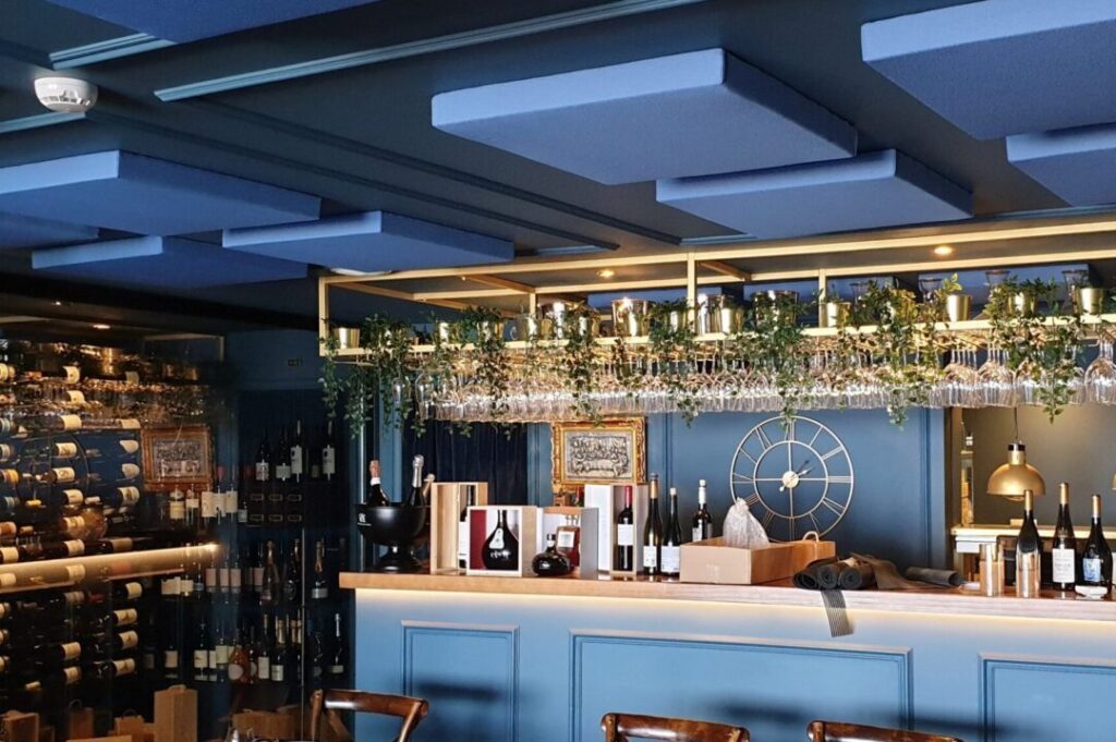 panneau acoustique suisse romande Soundpartner restaurant