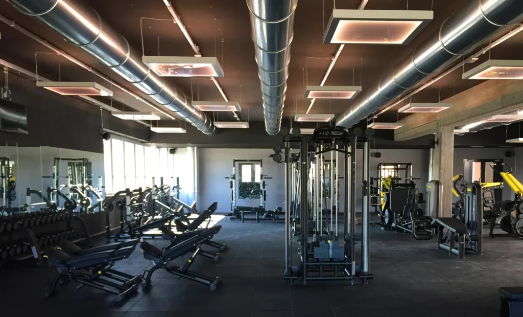 sonorisation Fitness Club de sports